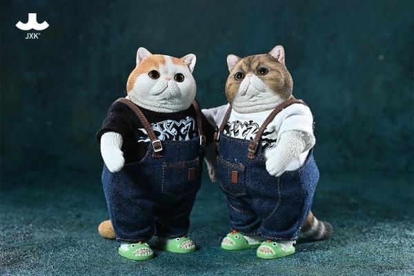 ラウンド  Fat JXK190 JXK 1/6 送料無料 cat 1/6 - 4.0版 デブ太った猫 ジャケット・アウター