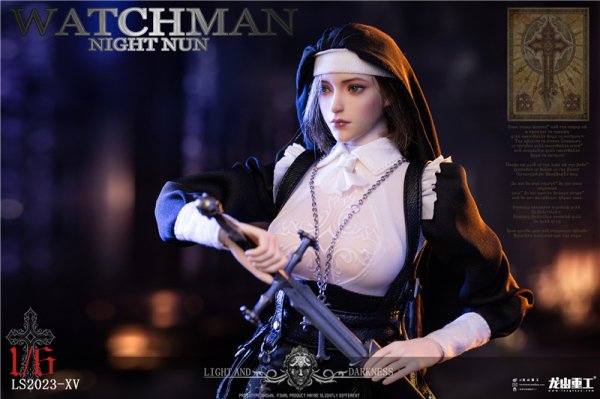 送料無料 1/6 龍山重工 LONGSHANZHONGGONG.TOYS LS2023-XV-A 豪華版 WATCHMAN NIGHT NUN 修道女  アジアン美人女性フルセット - 1/6フィギュアの通販、予約なら トイザキュート Since 2008