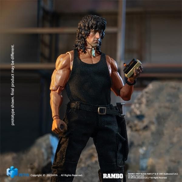 hiya toys ランボー ファーストブラッド フィギュア Amazon.co.jp: Hiya Toys ランボーフィギュア 1/12 絶妙な