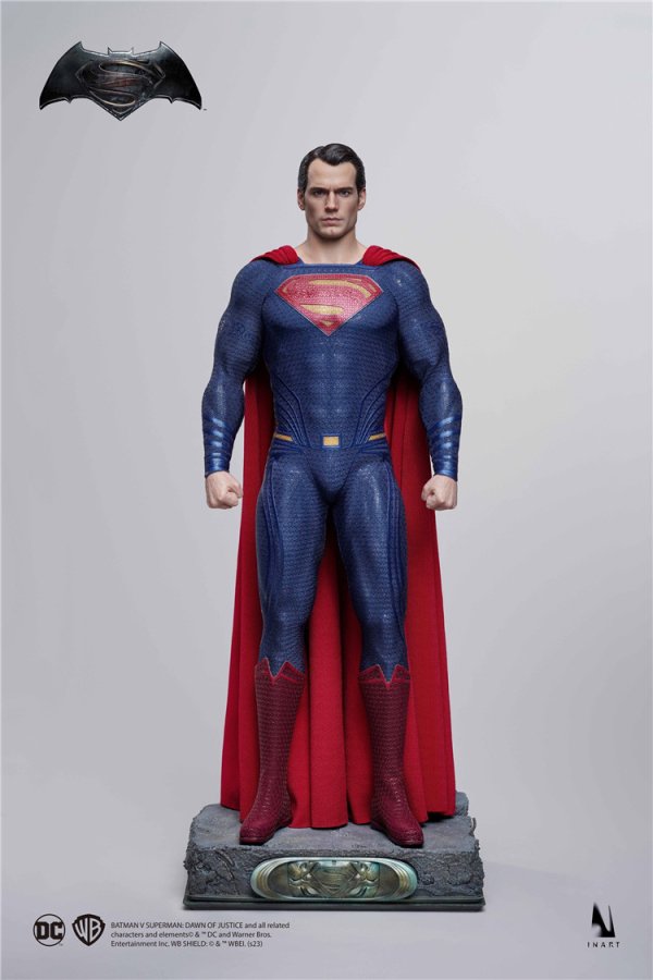 予約 送料無料 1/6 INART x Queen Studios Ag007 バットマンvsスーパーマン ジャスティスの誕生 スーパーマン  欧米男性フルセット - 1/6フィギュアの通販、予約なら トイザキュート Since 2008