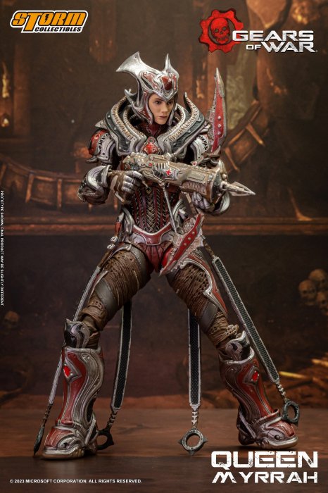 予約 送料無料 1/12 Storm Toys XBGW06 QUEEN MYRRAH - GEARS OF WAR