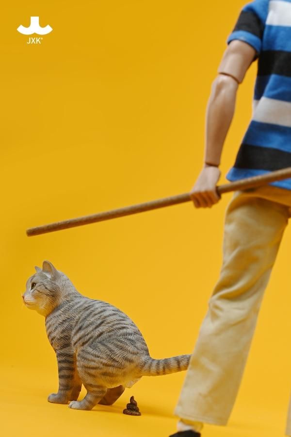 予約 送料無料 1/6 JXK JXK198 ウンチ猫 - 1/6フィギュアの通販