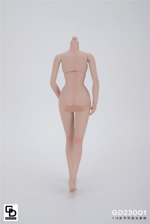 送料無料 1/6 GDTOYS GD23001 超柔軟性 ハーフシームレス素体