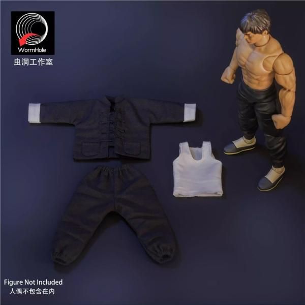 予約 送料無料 1/12 jada カンフー服セット - 1/6フィギュアの