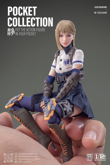 送料無料 予約 1/12 I8Toys i8-72C323D キャサリン 欧米美人女性