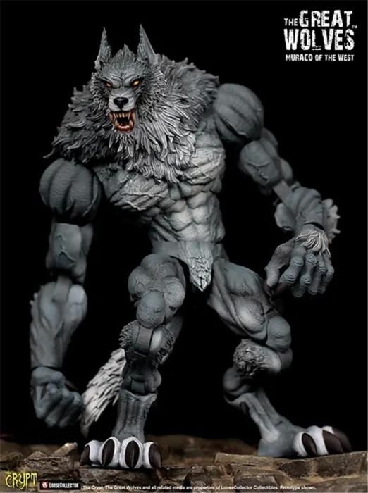 ノベルトイズ　ザ　クリプト　グレートウルはブス　ムラコ　グレー　可動フィギュア 予約 送料無料 1/6 NovelToyz THE CRYPT: GREAT WOLVES MURACO グレー