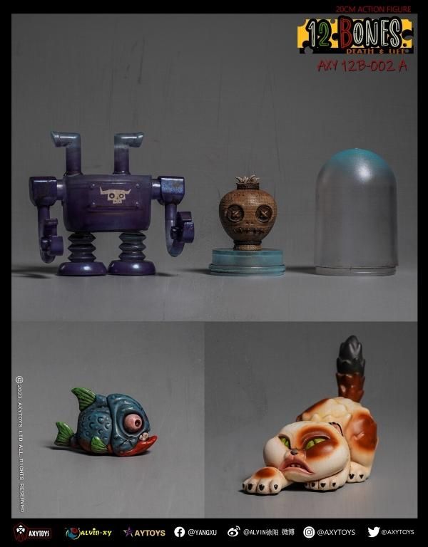 予約 送料無料 1/12 AXYTOYS 12BONES DEATH LIFE AXY12B-002A