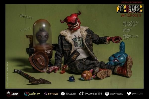 見事な AXYTOYS 1/12 送料無料 予約 12BONES AXY12B-002B LIFE DEATH その他