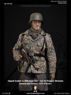 ͽ ̵ 1/6 Facepoolfigure FP-015A Discover History Series Squad leader & Riflemen Set ե륻å