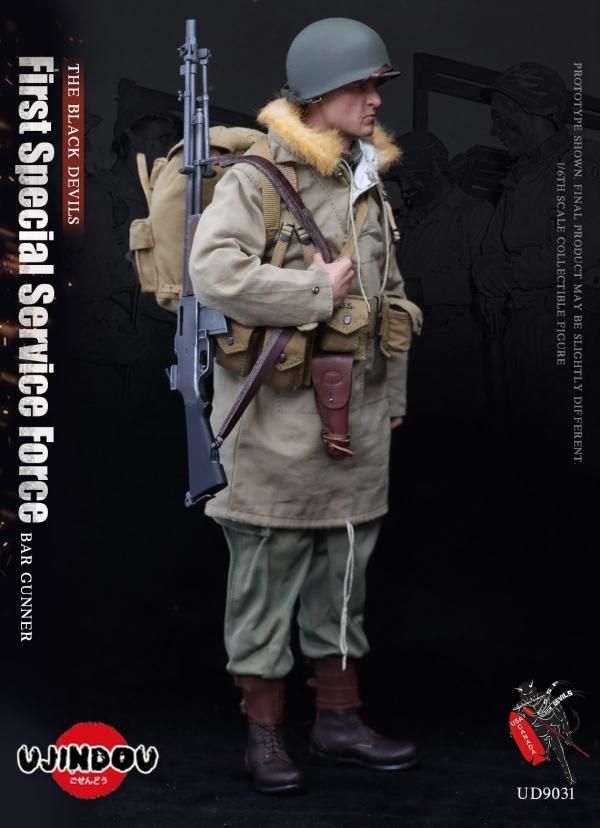 送料無料 1/6 UJINDOU UD9031 First Special Service Force BAR