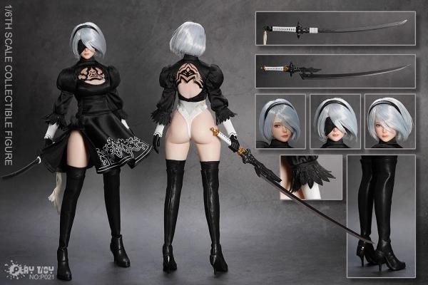 予約 送料無料 1/6 PLAY TOY P021 セクシーロボット アジアン