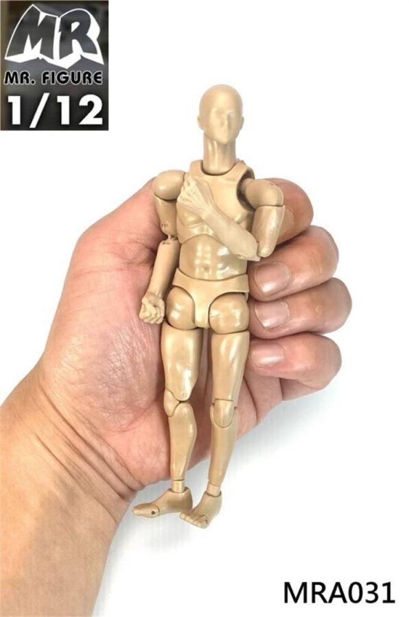 予約 送料無料 1/12 MR.Figure MRA031 男性素体ボディとヘッド