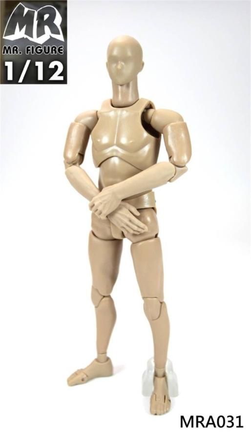 予約 送料無料 1/12 MR.Figure MRA031 男性素体ボディとヘッド