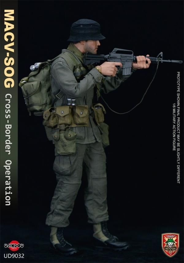 送料無料 1/6 UJINDOU UD9032 ベトナム戦争 MACV-SOG CROSS BORDER