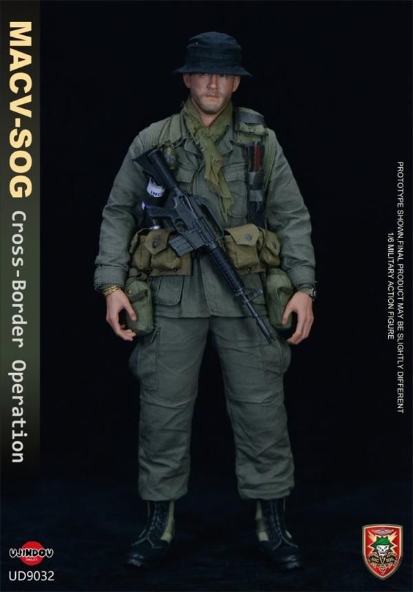 送料無料 1/6 UJINDOU UD9032 ベトナム戦争 MACV-SOG CROSS