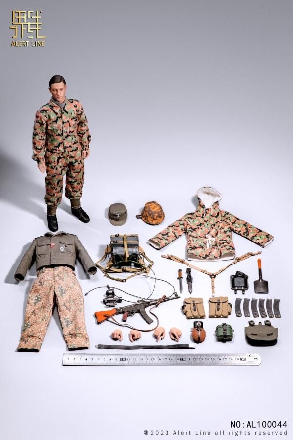 送料無料 1/6 ALERT LINE AL100044 武装親衛隊 欧米男性フル