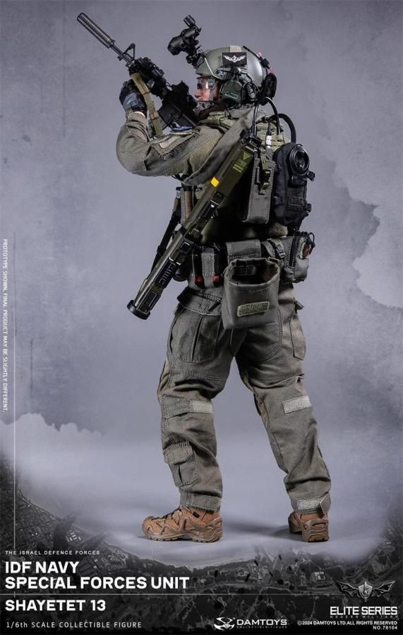 送料無料 予約 1/6 DAMTOYS 78104 イスラエル国防軍 欧米男性