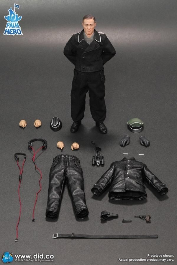 送料無料 1/12 DID XD80022 パイパー ヨッヘン 武装親衛隊 欧米男性