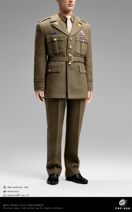 予約 送料無料 1/6 POPTOYS POP-X-40 アメリカ陸軍男性軍服と靴