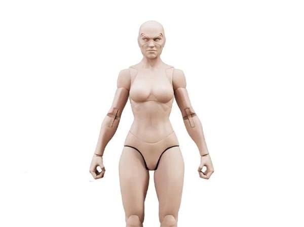 予約 送料無料 1/12 BFS 16CM 超可動アクション 欧米美人女性素