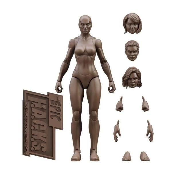 予約 送料無料 1/12 BFS 16CM 超可動アクション 欧米美人女性素体