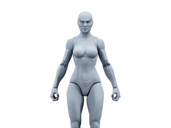 予約 送料無料 1/12 BFS 16CM 超可動アクション 欧米美人女性素体