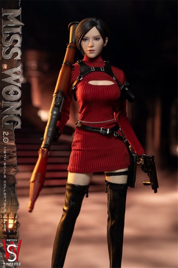 予約 送料無料 1/6 SWTOYS FS062 MISS WONG 2.0 欧米美人女性フル 