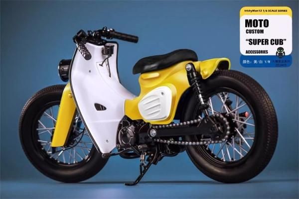 送料無料 1/6 TRICKYMAN12 202405 SUPER CUB アンティーク風