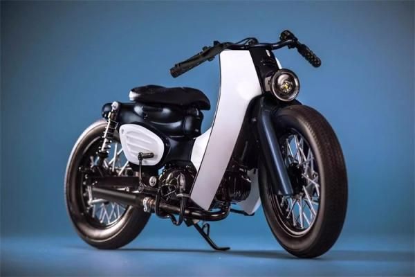 出品作業中❣️ヴィンテージカブ 送料無料 1/6 TRICKYMAN12 202405 SUPER CUB アンティーク風