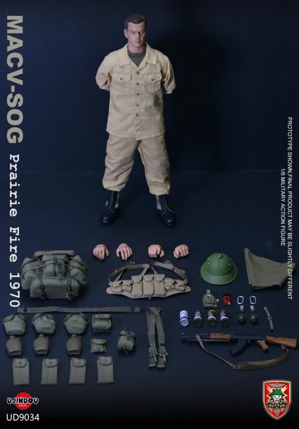 予約 送料無料 1/6 UJINDOU UD9034 MACV-SOG 特殊部隊 Prairie Fire 1970 欧米男性フルセット -  1/6フィギュアの通販、予約なら トイザキュート Since 2008