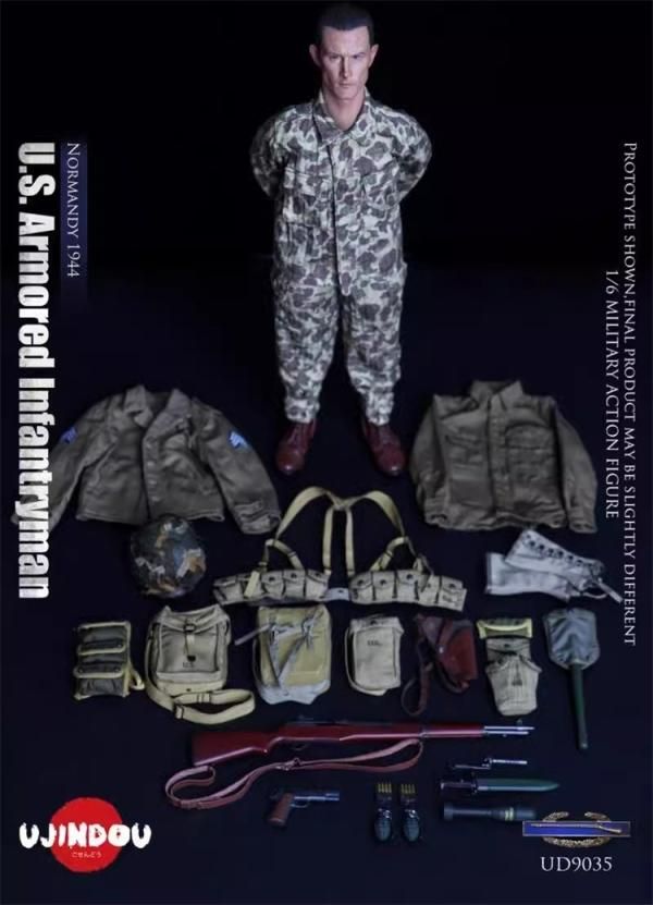 送料無料 1/6 UJINDOU UD9035 アメリカ海兵隊 ノルマンディー