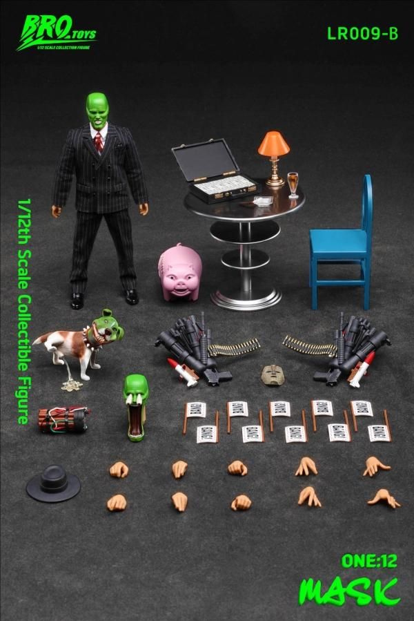 話題の人気 送料無料 予約 1/12 BROTOYS LR009B MASK マスク 欧米男性フル その他