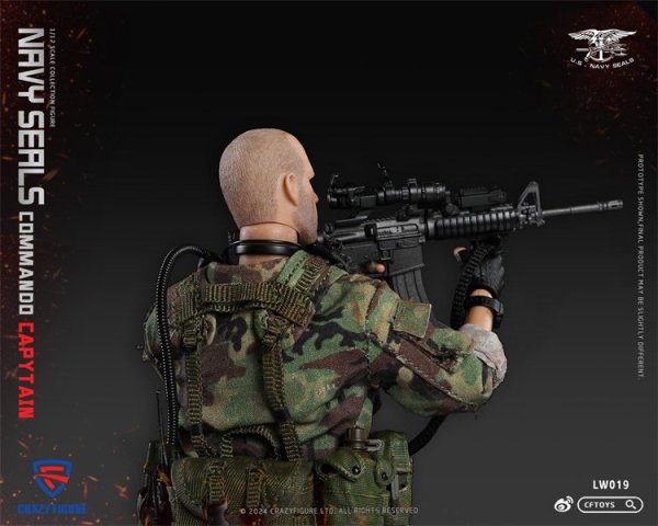 送料無料 予約 1/12 CRAZY FIGURE LW019 Navy SEALs アメリカ海軍特殊部隊 欧米男性フルセット - 1/6フィギュアの通販、予約なら  トイザキュート Since 2008