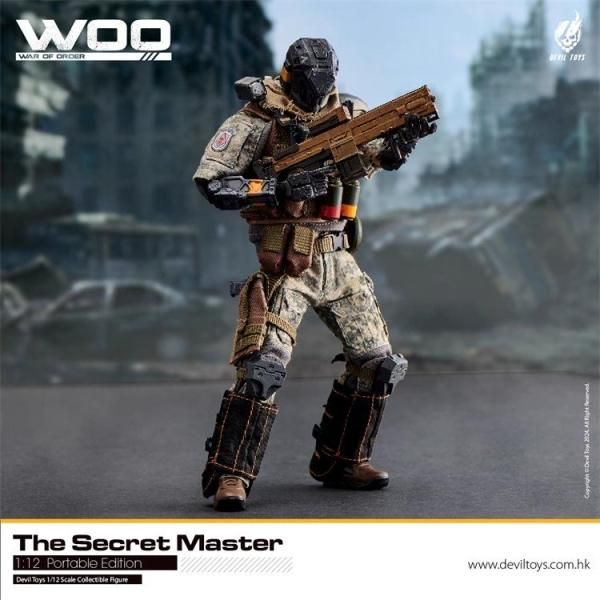 予約 送料無料 1/12 Devil Toys WOO01/2 War of order 欧米男性