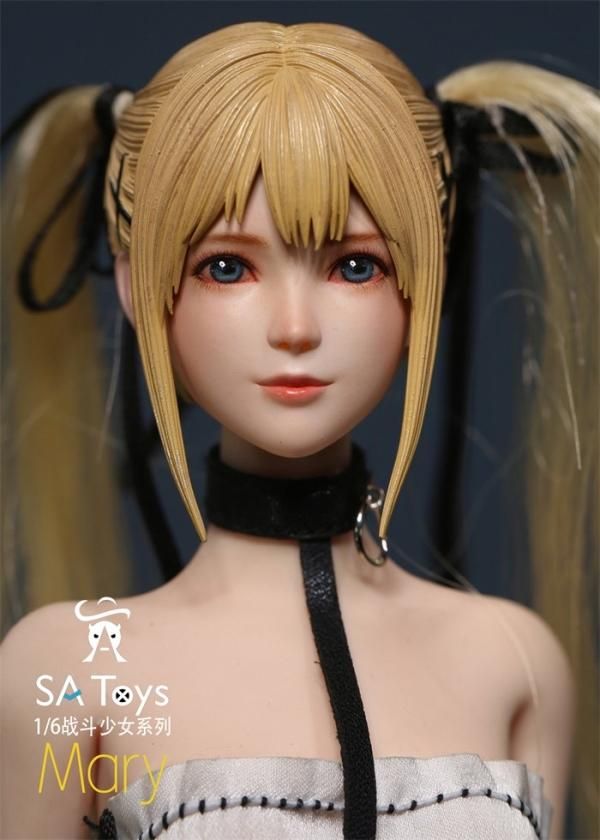 送料無料 1/6 SA TOYS M001 Mdry 戦闘少女 アジアン美人女性フルセット