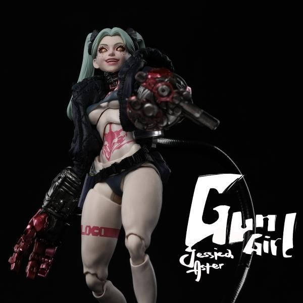 Amazon.co.jp: HiPlay Romankey 1/12 GUN GIRL onwæcnan寤 銃女