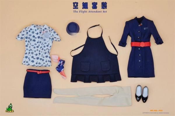 Flybe フライビー キャビンアテンダント 制服 ユニフォーム 6点セット Flybe フライビー キャビンアテンダント 制服 ユニフォーム 6点