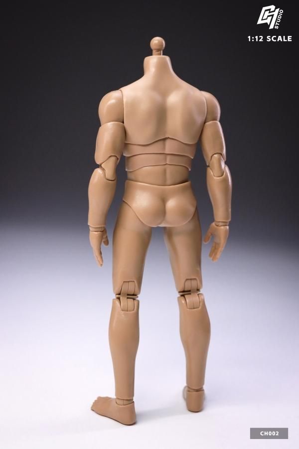 人体模型 男性 TORSO バスト スタチュー 　美品 Amazon.co.jp: ANT AM116 1/12 Muscle Male Body 1/12 裸拳銃