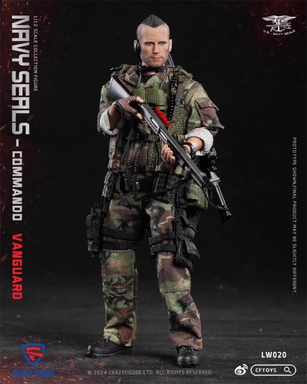 予約 送料無料 1/12 CRAZY FIGURE LW020 SEAL Special Assault Team-Top Soldier  アメリカ海軍特殊部隊 欧米男性フルセット - 1/6フィギュアの通販、予約なら トイザキュート Since 2008