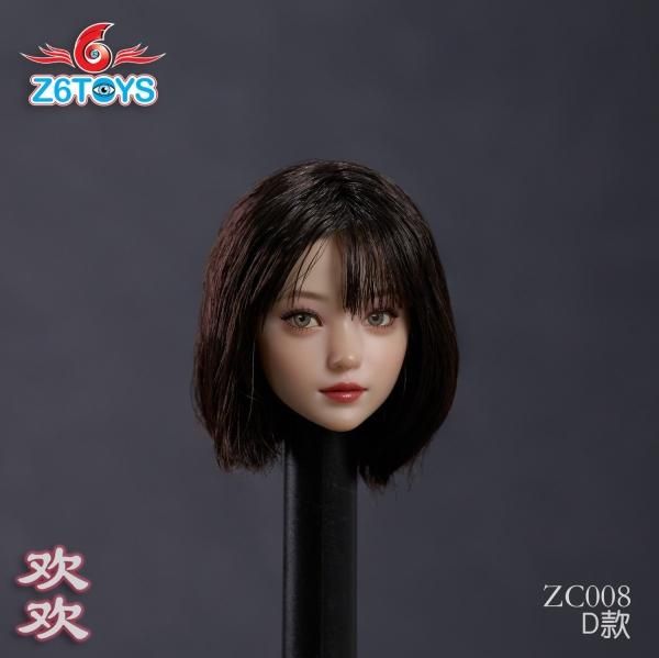 送料無料 1/6 Z6TOYS ZC008 アクションアイ 可動目 アジアン美人