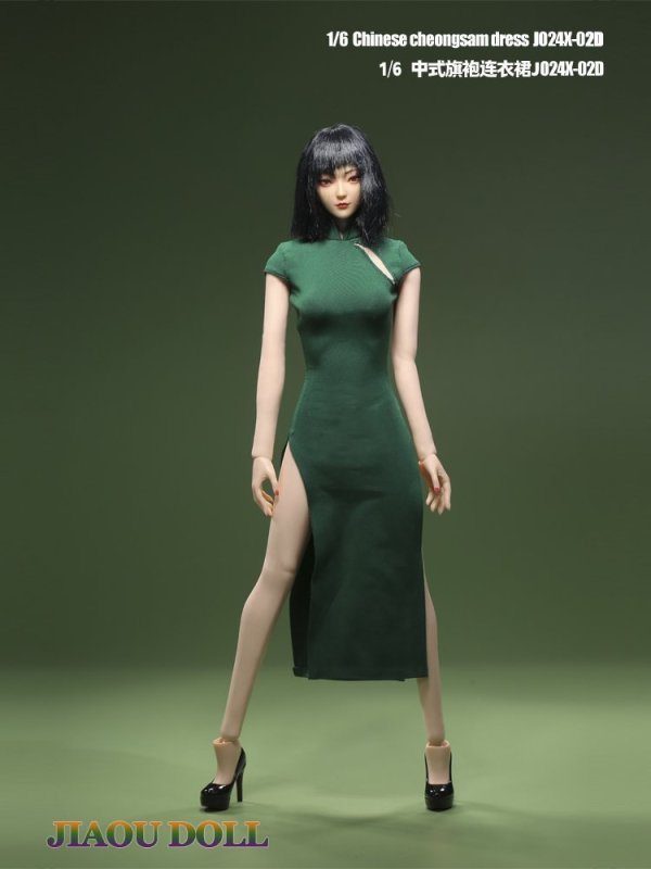 送料無料 1/6 JO24X-02 女性用セクシー美人 チャイナドレス服 - 1/6フィギュアの通販、予約なら トイザキュート Since 2008