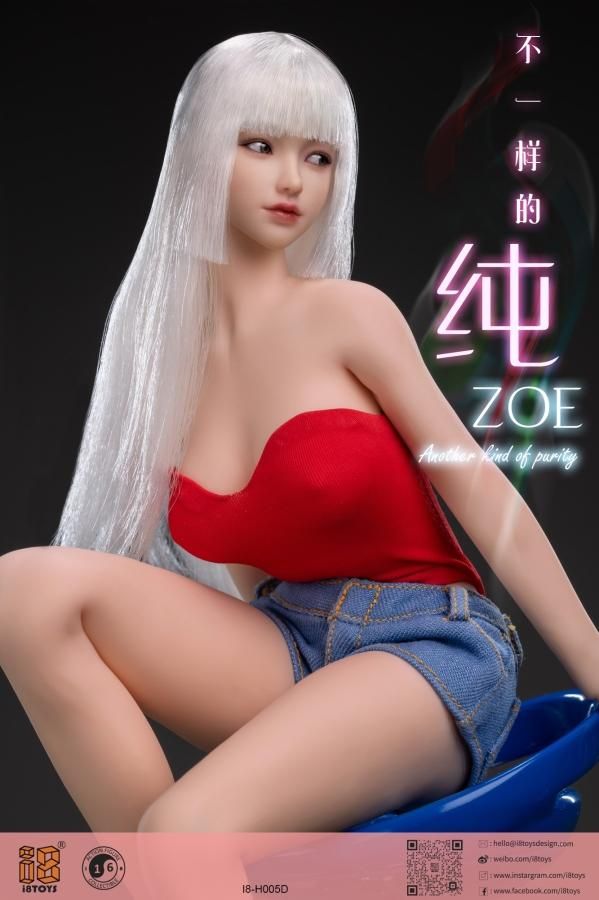 送料無料 1/6 i8TOYS I8-H005 ZOE 純 ジュニア美少女 アクション