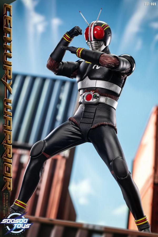 Soosootoys 1/6 Century Warrior フィギュア Soosootoys SST069 Kame Rider Black RX Century Warrior 1/6