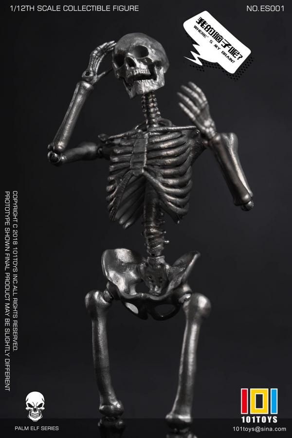 送料無料 1/12 101TOYS NO.ES001 PALM ELF SERIES SKELETON
