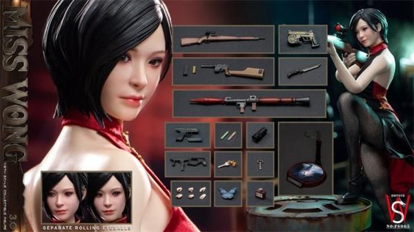 送料無料 1/6 SWTOYS FS065 MISS WONG 3.0 アジアン美人女性フル