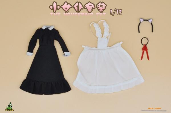 送料無料 1/12 CUKE TOYS NO.MA-12004 The Housemaid Set メイド