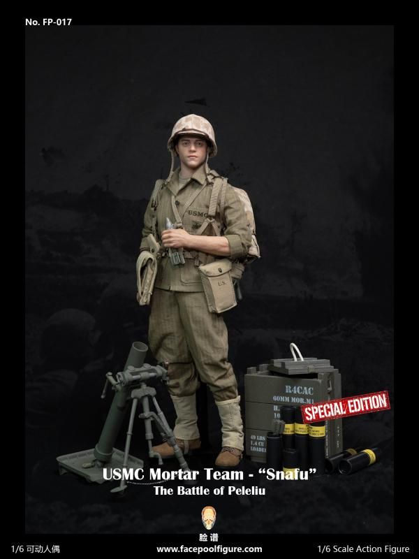 Facepoolfigure 1/6 FP017B 迫撃砲兵スナフ DX.Ver Facepoolfigure 1/6 FP017B 迫撃砲兵スナフ DX.Verの通販 by 模