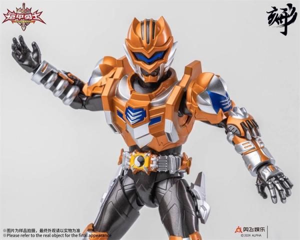 予約 送料無料 1/12 異次元重工 形刻 15CM 鎧勇士ジトラ鎧