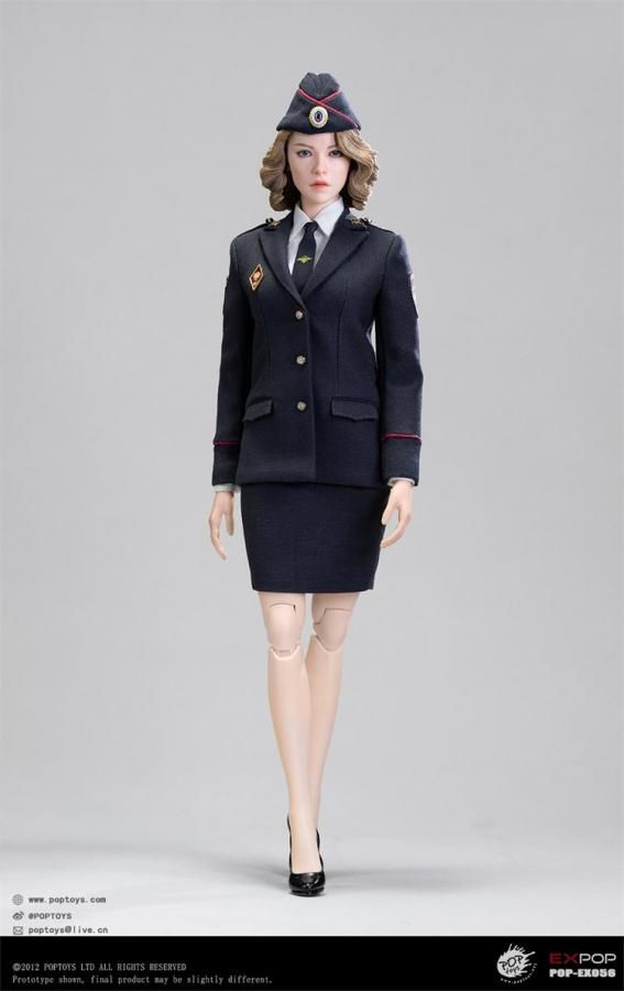 Pop Toys 1/6 scale ドイツ女性教官スカートセット