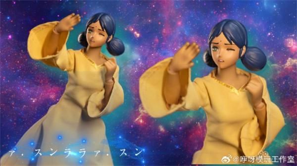予約 送料無料 1/6 YiYa Station 23CM高さ 機動ガンダム宇宙の女